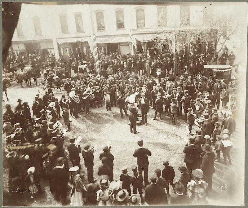 Return of Soldiers from the Spanish American War