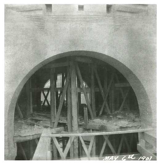 Minnesota State Capitol, Archway Detail, May 6, 1901
