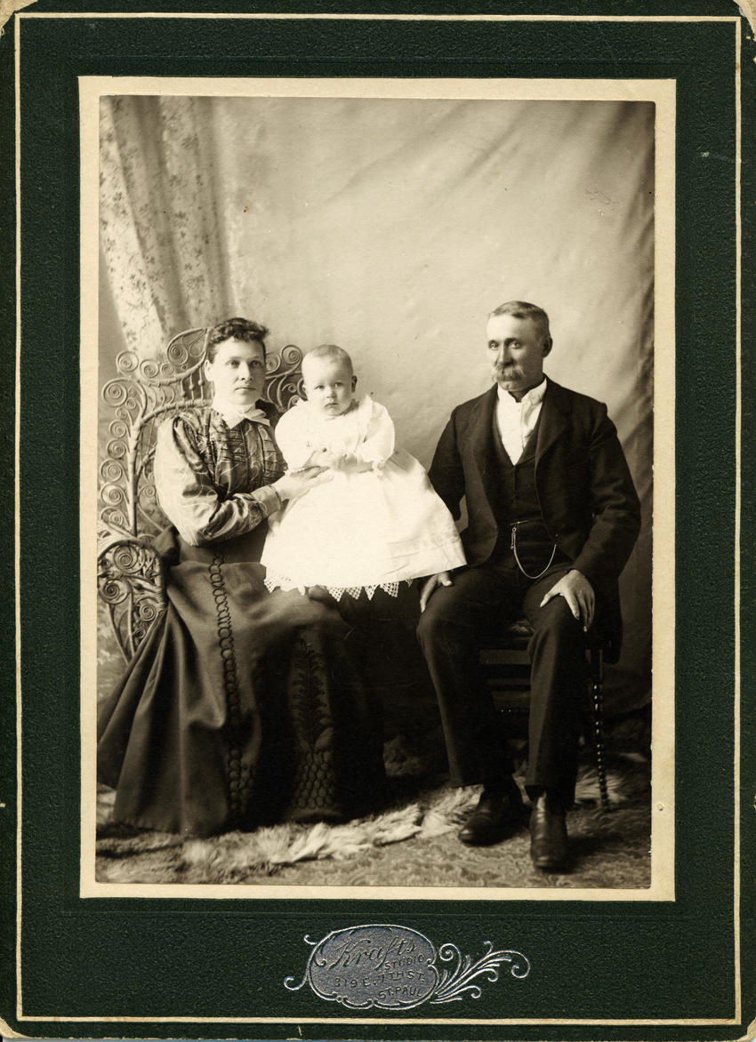 Emma, _Gustave_and August Wedell, circa 1899