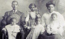 Casiville Bullard and Family, ca 1908