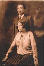 Ernest Jones and his sister