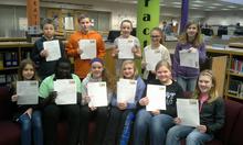 Owatonna 6th graders, State Captiol letter writing campaign